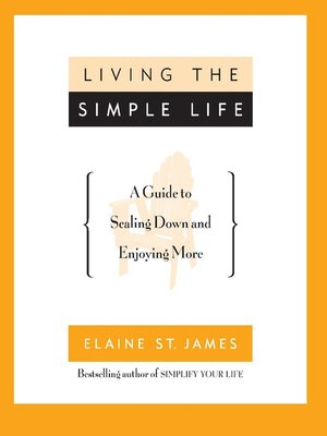 cover image of Living the Simple Life